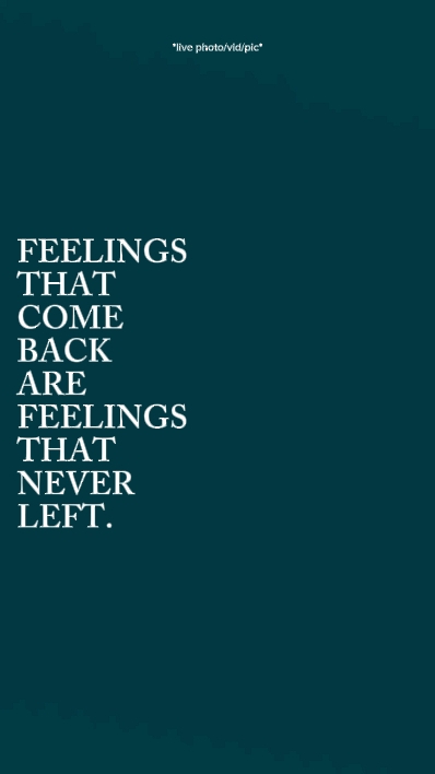 Feelingsthatcomeback