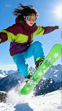 snowboarding Ai