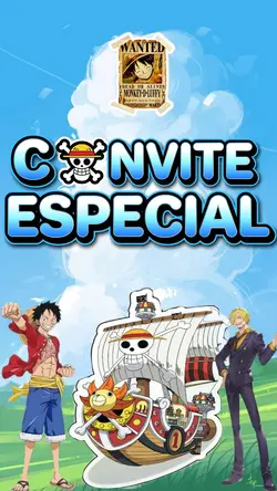 convite one piece 