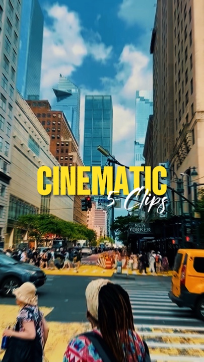 5 clipes cinematográficos 