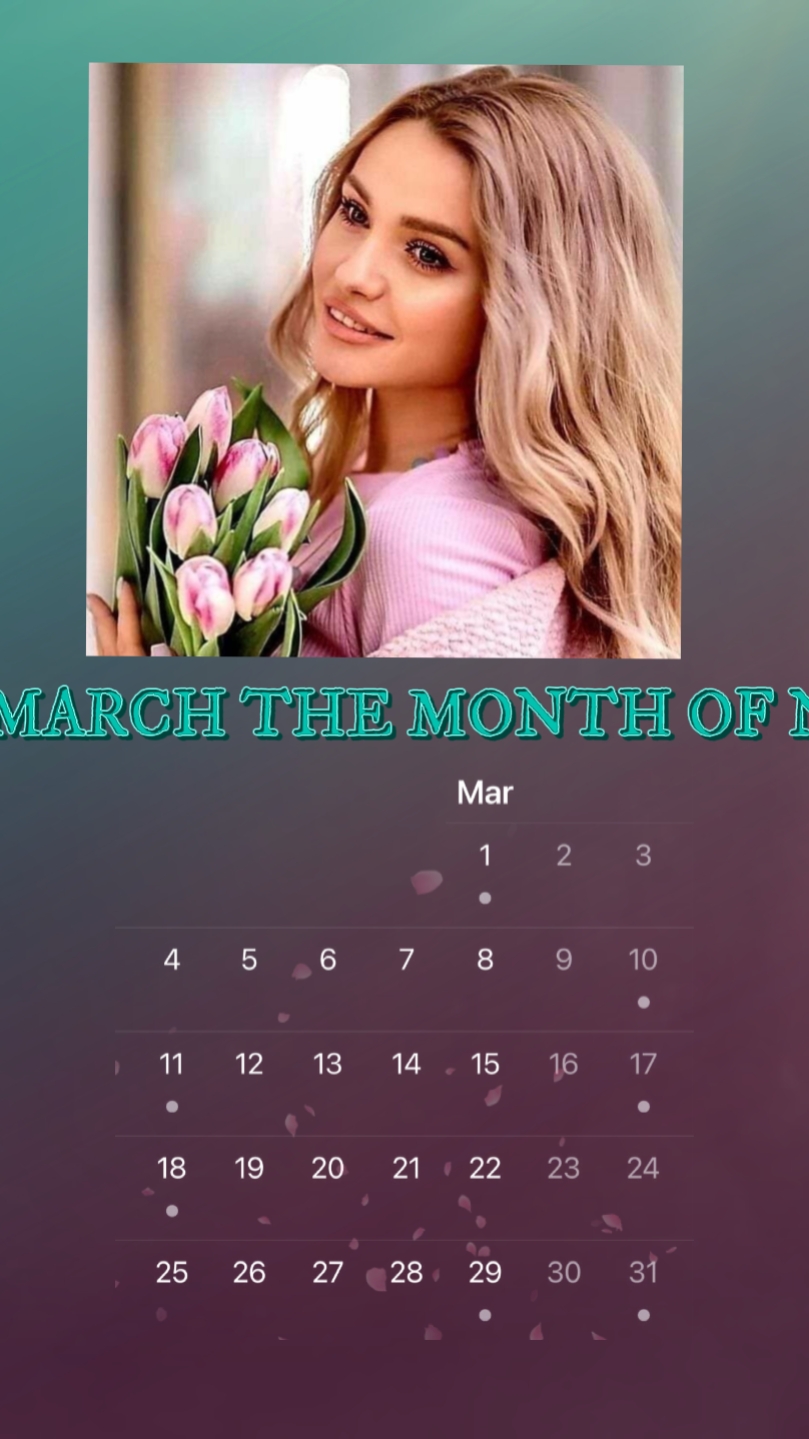 Calendario de marzo 