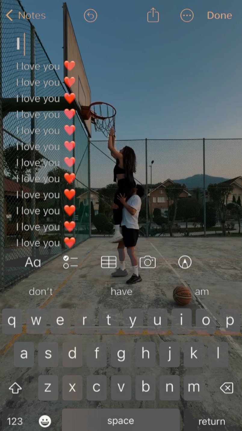 i love