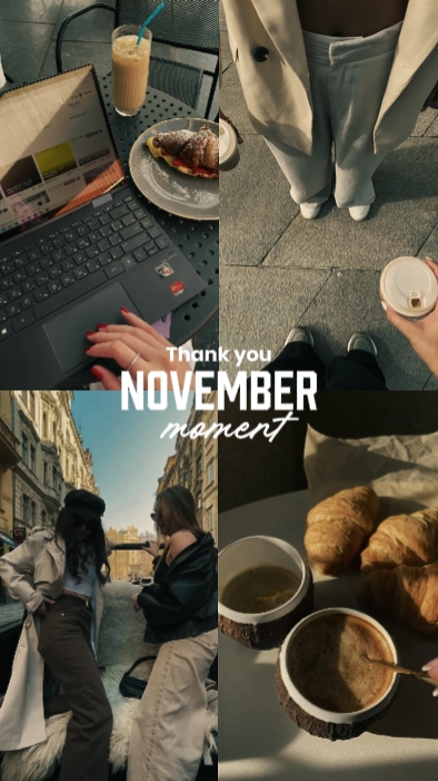 Obrigado novembro