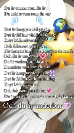 DU ÄR UNDRRBAR !! 🥂💗