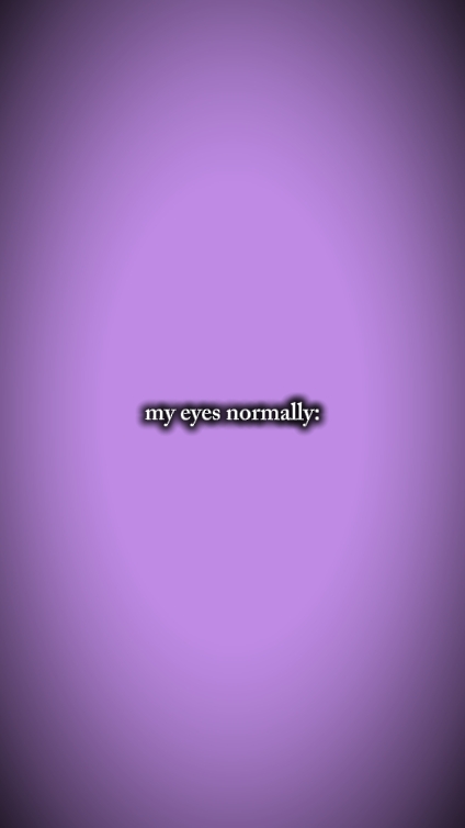 mes yeux au soleil