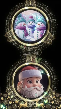 xmas sparkly
