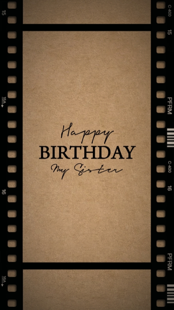 Birthday My Sister