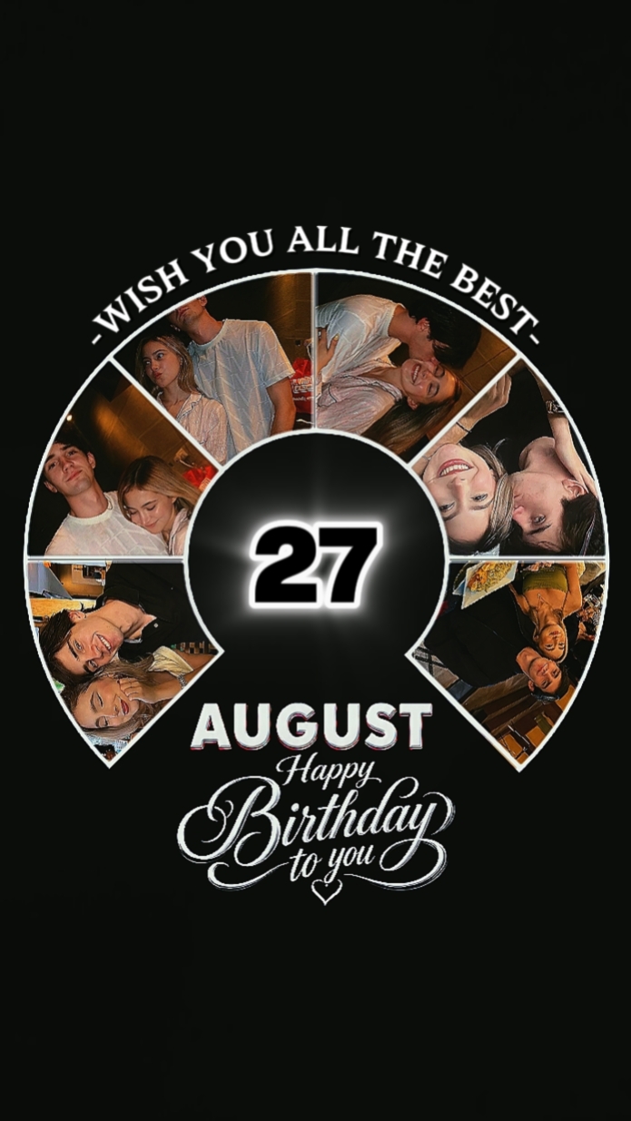 Birthday August 27th