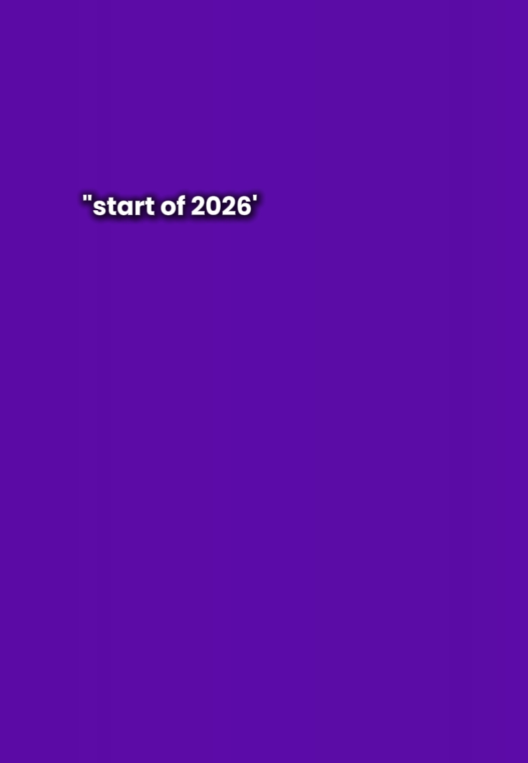 Início de 2026