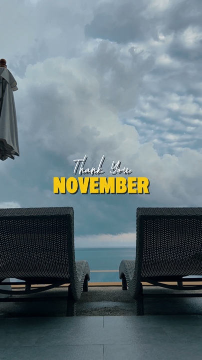 Thank you november 