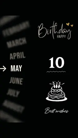 10 MAY BIRTHDAY