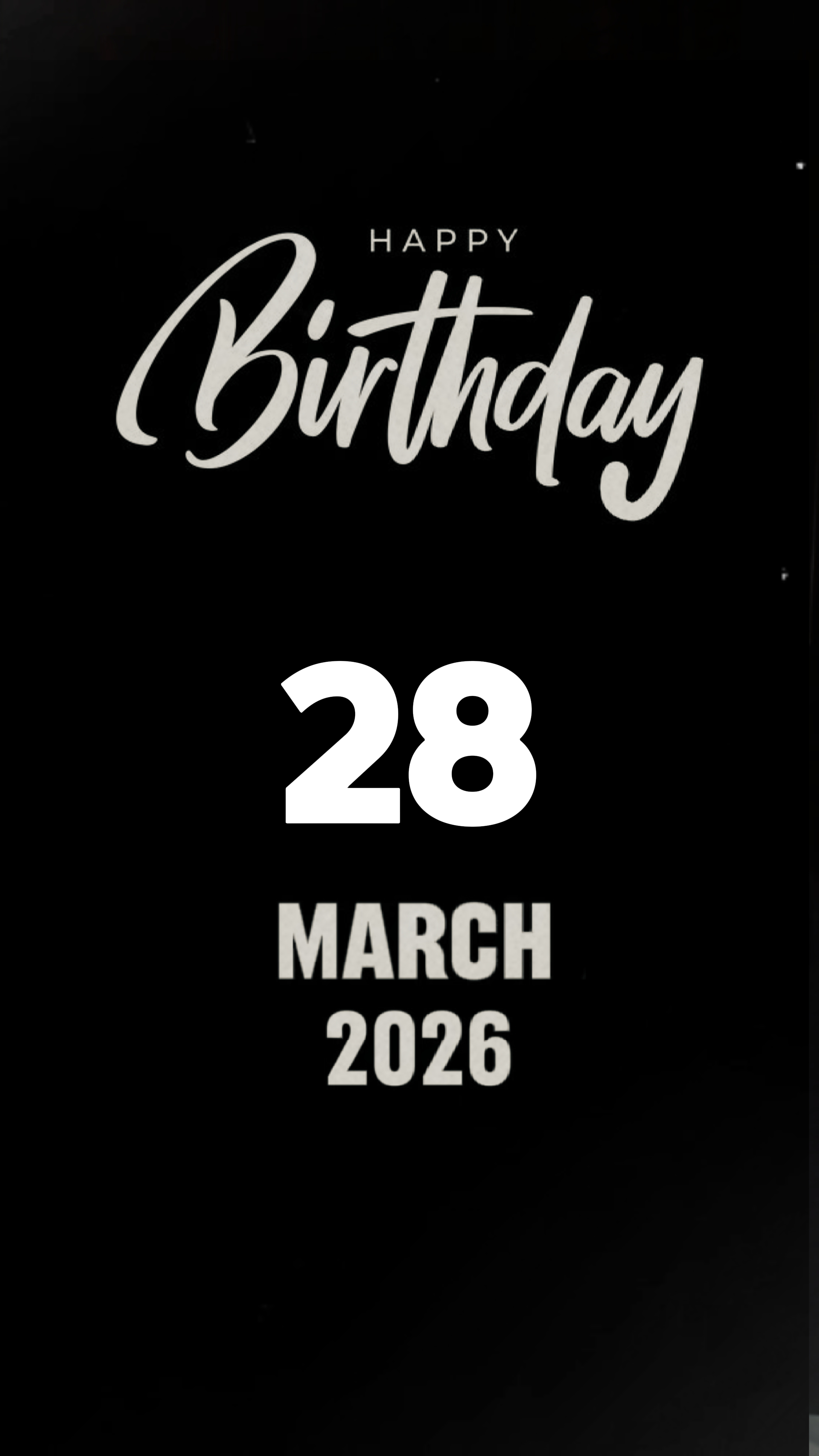 ANIVERSÁRIO DE 28 DE MARÇO