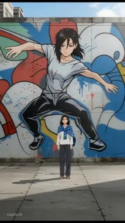 Graffiti on the wall