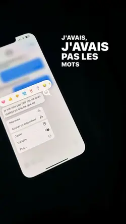 j’avais pas les mot