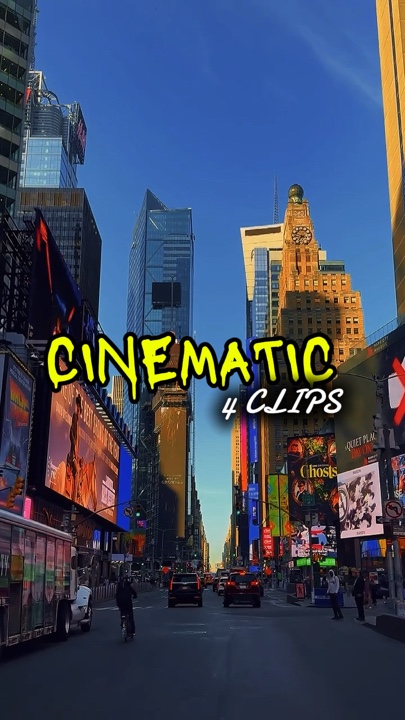 CINEMATIC 4 CLIPS 
