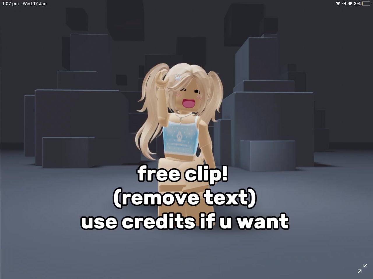 credits if u wantttt