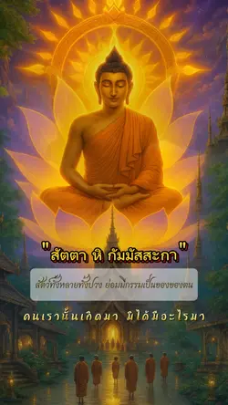 สัตตา หิ กัมมัสสะกา