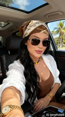 MULHER DE CARRO IA