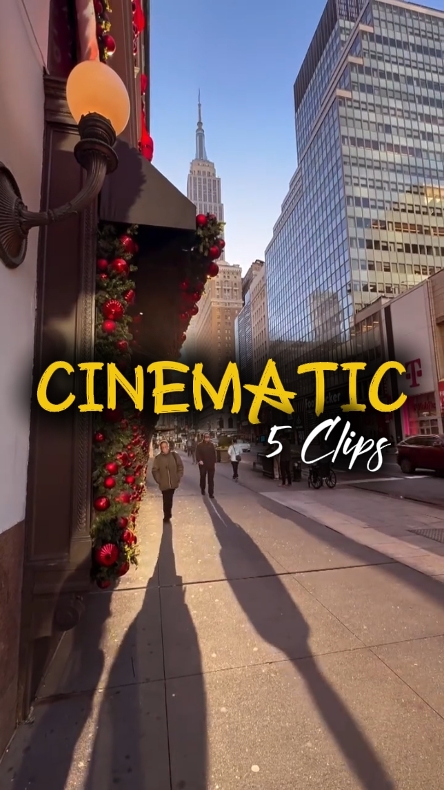 5 Clips Cinemáticos