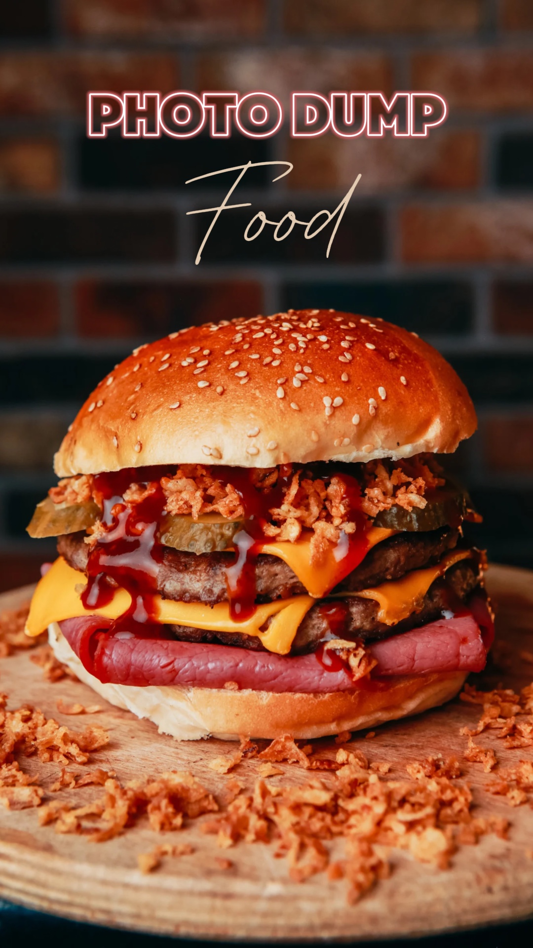 Volcado de fotos de comida