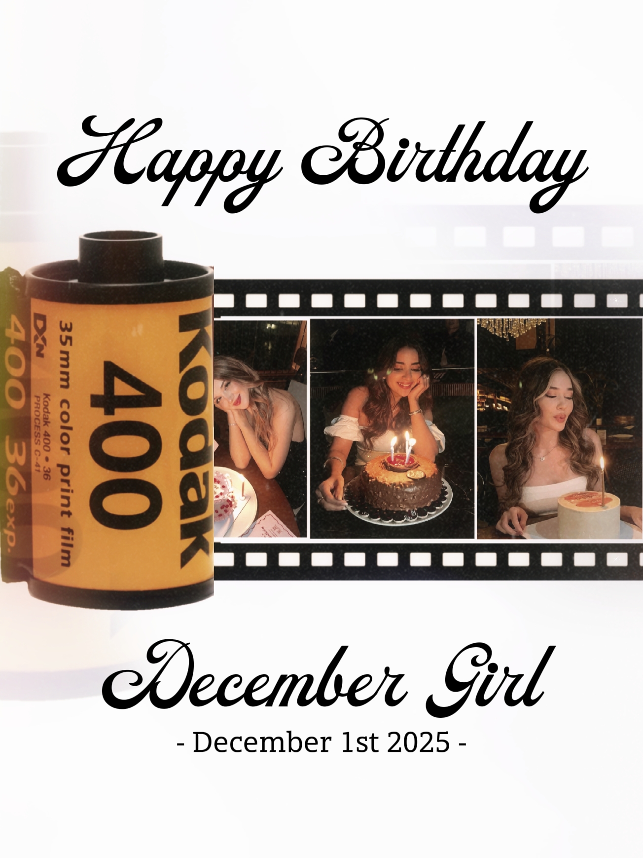 HBD December Girl