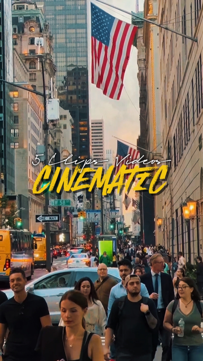 5 CLIPS CINEMATIC