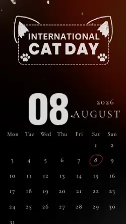 HAPPY CAT DAY