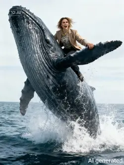 RIDING A WHALE