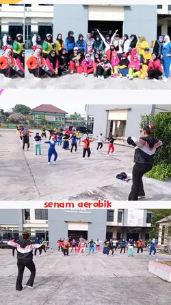 senam aerobik 
