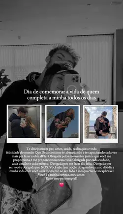 Aniversário Amor