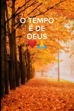 O tempo é de Deus 