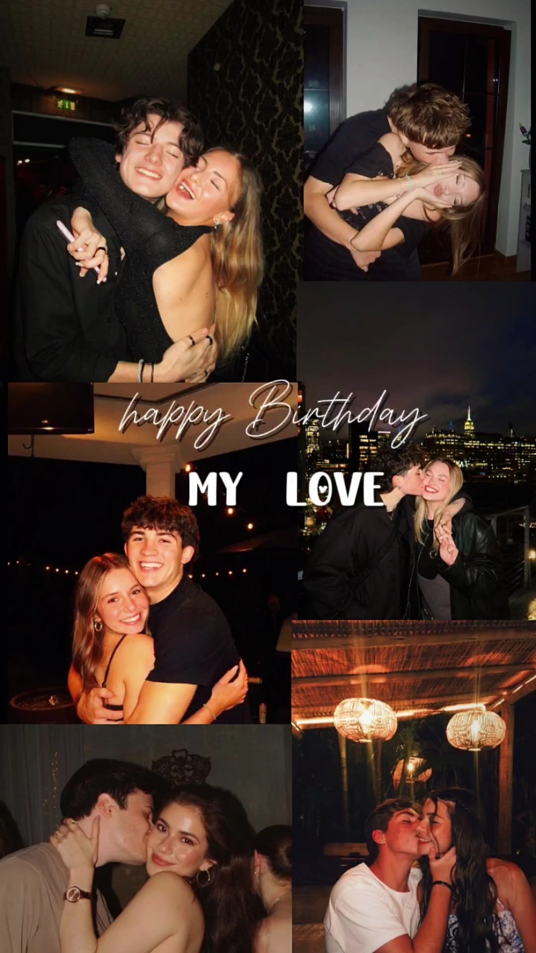 Feliz aniversário meu amor