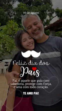 Feliz dia dos Pais