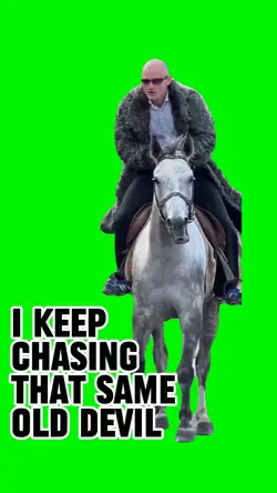 I keep chasing 