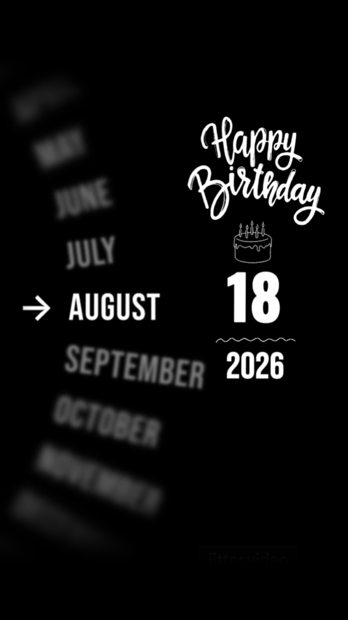 BDAY SON 18 AUGUST