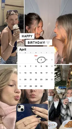 April happy birthday