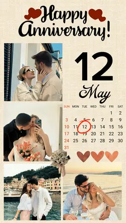 Anniversary 12 May 