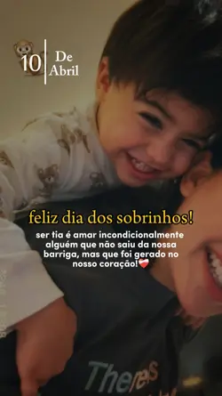 dia dos sobrinhos 