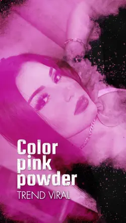 pink powder