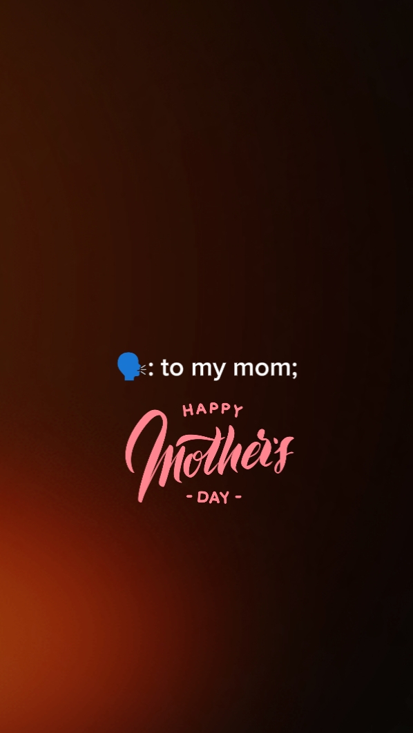 An meine Mutter ILY
