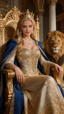 queen/king lion