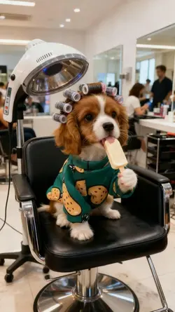 Pet hair salon