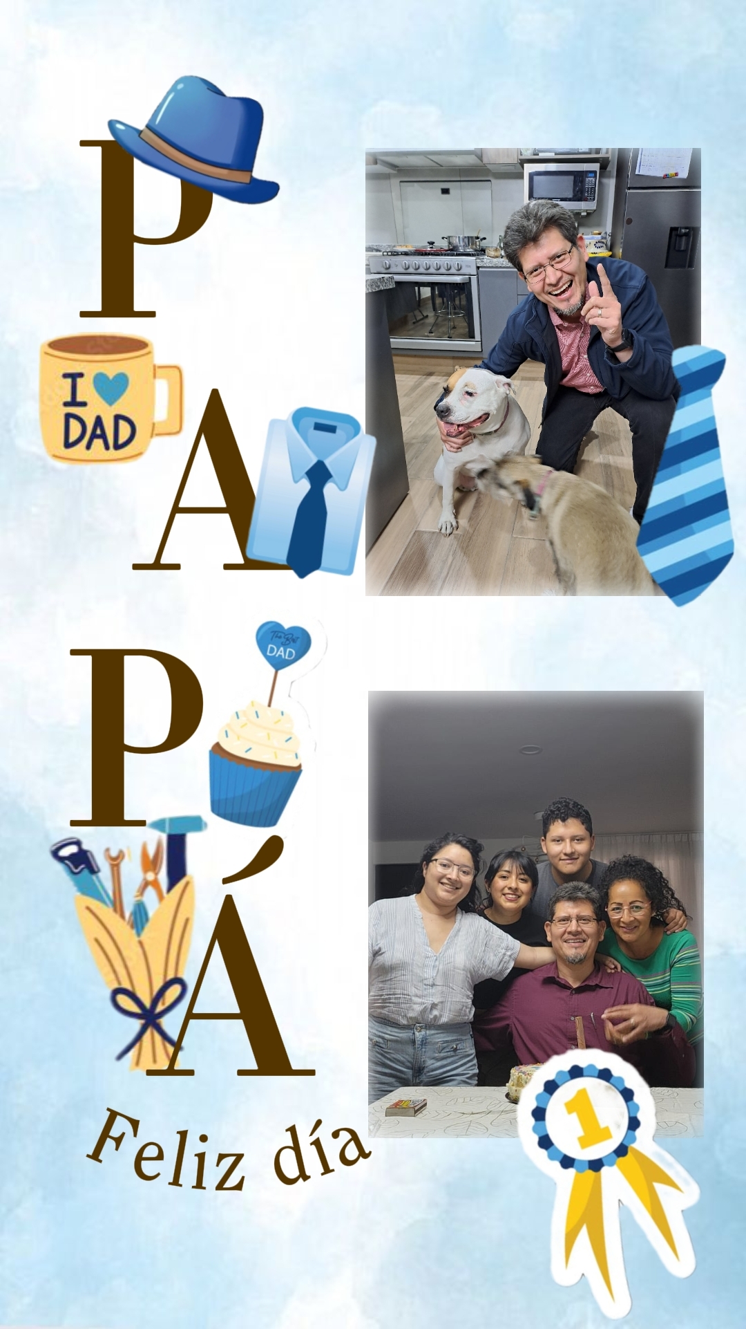 Papá feliz día 