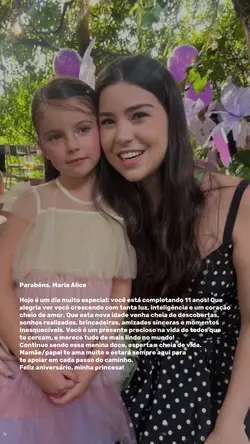 Feliz 11 anos filha 