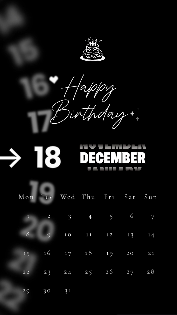 HBD 18 Aralık