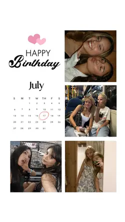 july happy birthday