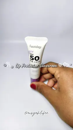 lip sunscreen