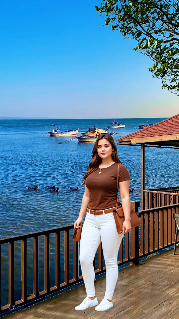 On the beach