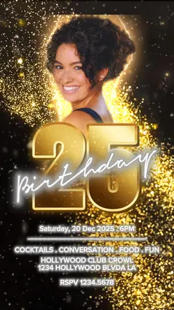 birthday invitation