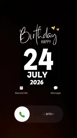 Hbd 24 July 2026